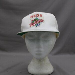 Cincinnati Reds Hat (VTG) - 1990s Worlds Series by Twins - Adult Snapback